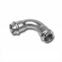 Отвод 90° SANHA NiroSan 9002A 22 мм ВПр-ВПр 69002A22