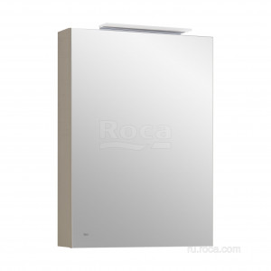 Шкаф зеркальный Roca Oleta правый 500x700x137 мм LED-подсветка капучино матовый A857644515 Шкаф зеркальный Roca Oleta правый 500x700x137 мм LED-подсветка капучино матовый A857644515