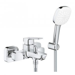Смеситель для ванны GROHE Cubeo с душевым гарнитуром Tempesta Cube 110 хром 1018140000 Смеситель для ванны GROHE Cubeo с душевым гарнитуром Tempesta Cube 110 хром 1018140000