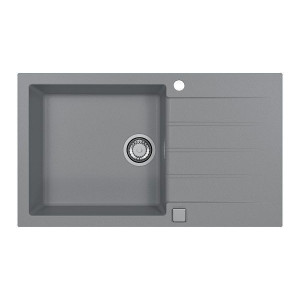 Мойка кухонная Alveus Cadit 40 Granital Concrete G81 860х500 мм с сифоном 1132030 Мойка кухонная Alveus Cadit 40 Granital Concrete G81 860х500 мм с сифоном 1132030