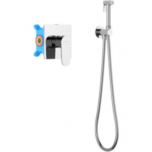Набор с гигиеническим душем Aquanet Oberon со смесителем хром AQ1219CR