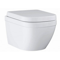 Унитаз подвесной GROHE Euro Ceramic комплект с сиденьем микролифт 39554000