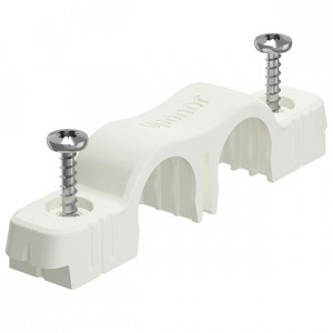 Крепление для кожуха Uponor Teck двойное 28 мм 1063475 Крепление для кожуха Uponor Teck двойное 28 мм 1063475