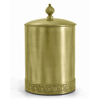 Ведро с крышкой 3SC Bally ручка Zar Matt Satin Brass FSC65/02LX