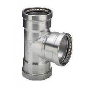 Тройник из нержавеющей стали Viega Sanpress Inox XL 64.0x42.0x64.0 мм 578046