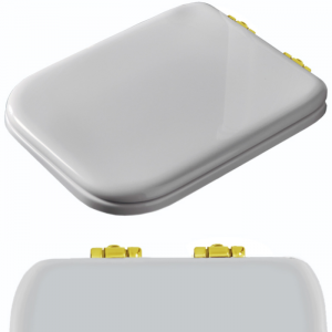 Комплект шарниров с микролифтом для сиденья Kerasan Waldorf 418701/418740 золото R108A16
