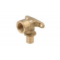 Угольник настенный REHAU Monolit 20-Rp 1/2 ВР латунь EFA252012WB