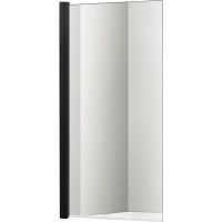 Шторка на ванну Aquanet Delta SBA 08015BL 800x1500 мм поворотная черный профиль AQ DEL SBA 08015BL