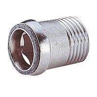 Отвод 1 дюйм Hogert Technik хромированный P15X005