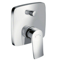 Смеситель для ванны и душа Hansgrohe Metris однорычажный скрытого монтажа 31454000