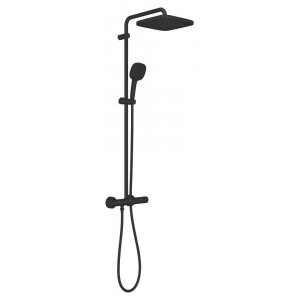 Душевая система GROHE Tempesta System 250 Cube с термостатом матовый черный 266892431 Душевая система GROHE Tempesta System 250 Cube с термостатом матовый черный 266892431