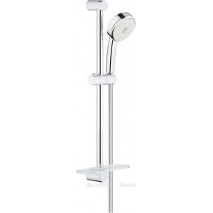 Душевой гарнитур GROHE Tempesta Cosmopolitan 100 3 режима штанга 600 мм шланг 1750 мм полочка хром 27929002 Душевой гарнитур GROHE Tempesta Cosmopolitan 100 3 режима штанга 600 мм шланг 1750 мм полочка хром 27929002