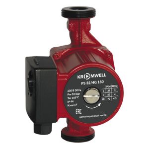 Насос циркуляционный Kromwell PS 32/4G 180 с гайками PS 32/4G 180