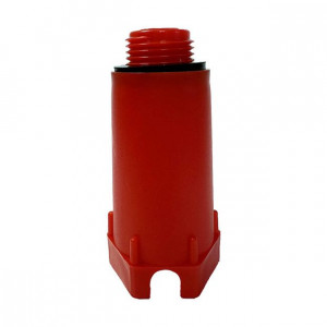 Заглушка Henco 1/2 дюйма НР 80 мм красная PLUG04-R80 Заглушка Henco 1/2 дюйма НР 80 мм красная PLUG04-R80