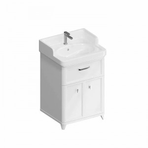 Тумба напольная Kerama Marazzi Pompei 60 см с ящиком и дверцами белый глянцевый PO.M.60.1\WHT Тумба напольная Kerama Marazzi Pompei 60 см с ящиком и дверцами белый глянцевый PO.M.60.1\WHT