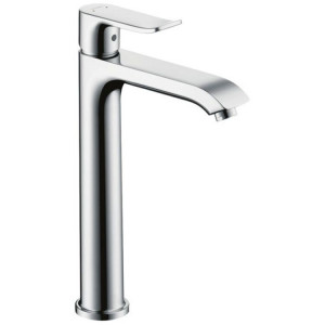 Смеситель для раковины Hansgrohe Metris 200 однорычажный со сливным гарнитуром хром 31183000 Смеситель для раковины Hansgrohe Metris 200 однорычажный со сливным гарнитуром хром 31183000
