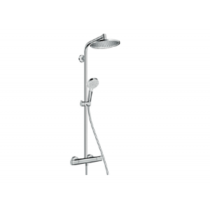 Душевая стойка Hansgrohe Crometta S 240 с однорычажным смесителем хром 27267000 Душевая стойка Hansgrohe Crometta S 240 с однорычажным смесителем хром 27267000