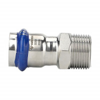 Муфта раструбная Varmega Inox Press с наружной резьбой 35х1 VM706003506