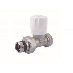 Вентиль радиаторный прямой ручной General Fittings 1/2 ВР - 1/2 НР с уплотнением O-RING EVR081211 Вентиль радиаторный прямой ручной General Fittings 1/2 ВР - 1/2 НР с уплотнением O-RING EVR081211
