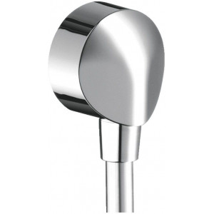 Шланговое подсоединение Hansgrohe FixFit Square с обратным клапаном хром 27454000