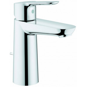 Смеситель для раковины GROHE BauEdge M-Size с донным клапаном хром 23758000 Смеситель для раковины GROHE BauEdge M-Size с донным клапаном хром 23758000