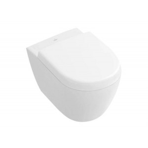 Унитаз подвесной Villeroy & Boch Subway 2.0 355x480 мм DirectFlush альпийский белый 5606R001 Унитаз подвесной Villeroy & Boch Subway 2.0 355x480 мм DirectFlush альпийский белый 5606R001