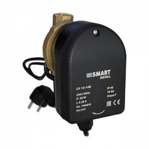 Насос циркуляционный для ГВС Smart Install CP 15-14B 85 мм 28 Вт 110401S Насос циркуляционный для ГВС Smart Install CP 15-14B 85 мм 28 Вт 110401S