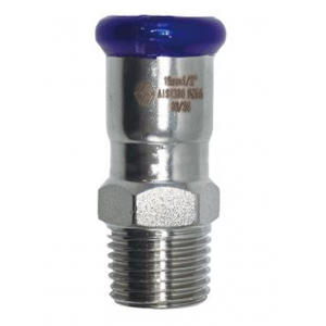 Муфта Sanha NiroSan 18x3/4 НР нержавеющая сталь SS5200505 Муфта Sanha NiroSan 18x3/4 НР нержавеющая сталь SS5200505