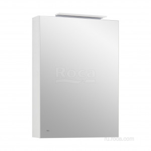 Шкаф зеркальный Roca Oleta правый 500x700x137 мм LED-подсветка белый матовый A857644501 Шкаф зеркальный Roca Oleta правый 500x700x137 мм LED-подсветка белый матовый A857644501