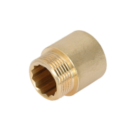 Удлинитель резьбовой TIEMME латунный ВР-НР 1/2 x 20 мм 1500024