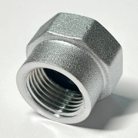 Переходник резьбовой General Fittings ВР-ВР 3/4x1/2 хромированный с плоской прокладкой dui635C3201