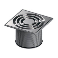 Дизайн-решетка TECE TECEdrainpoint S plate 150x150 мм полированная нержавеющая сталь 3660004