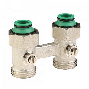 Узел нижнего подключения Hogart Premium прямой H-образный 3/4 x 3/4 шаровой TR4150505