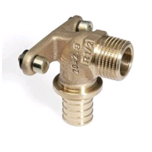 Угольник настенный REHAU RAUTITAN RX+ 20-R 1/2 НР бронза 14563653001 Угольник настенный REHAU RAUTITAN RX+ 20-R 1/2 НР бронза 14563653001