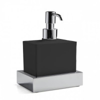 Дозатор настольный 3SC SK 3.0 композит Solid Surface черный хром SK01DASL.NO