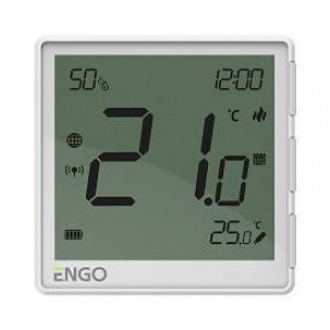 Беспроводной терморегулятор ENGO Controls EONE Zigbee с аккумулятором белый EONEBATW