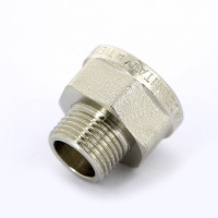 Переходник НВ Tiemme 3/8x1/2 никелированный 1500174