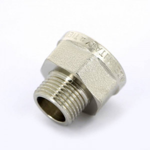Переходник НВ Tiemme 3/8x1/2 никелированный 1500174