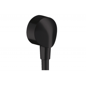Шланговое подсоединение Hansgrohe FixFit E черный матовый 27454670 Шланговое подсоединение Hansgrohe FixFit E черный матовый 27454670