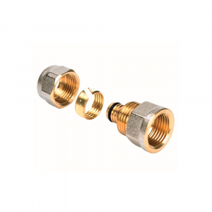 Муфта обжимная HENCO с внутренней резьбой 26x1 3-2606-S Муфта обжимная HENCO с внутренней резьбой 26x1 3-2606-S