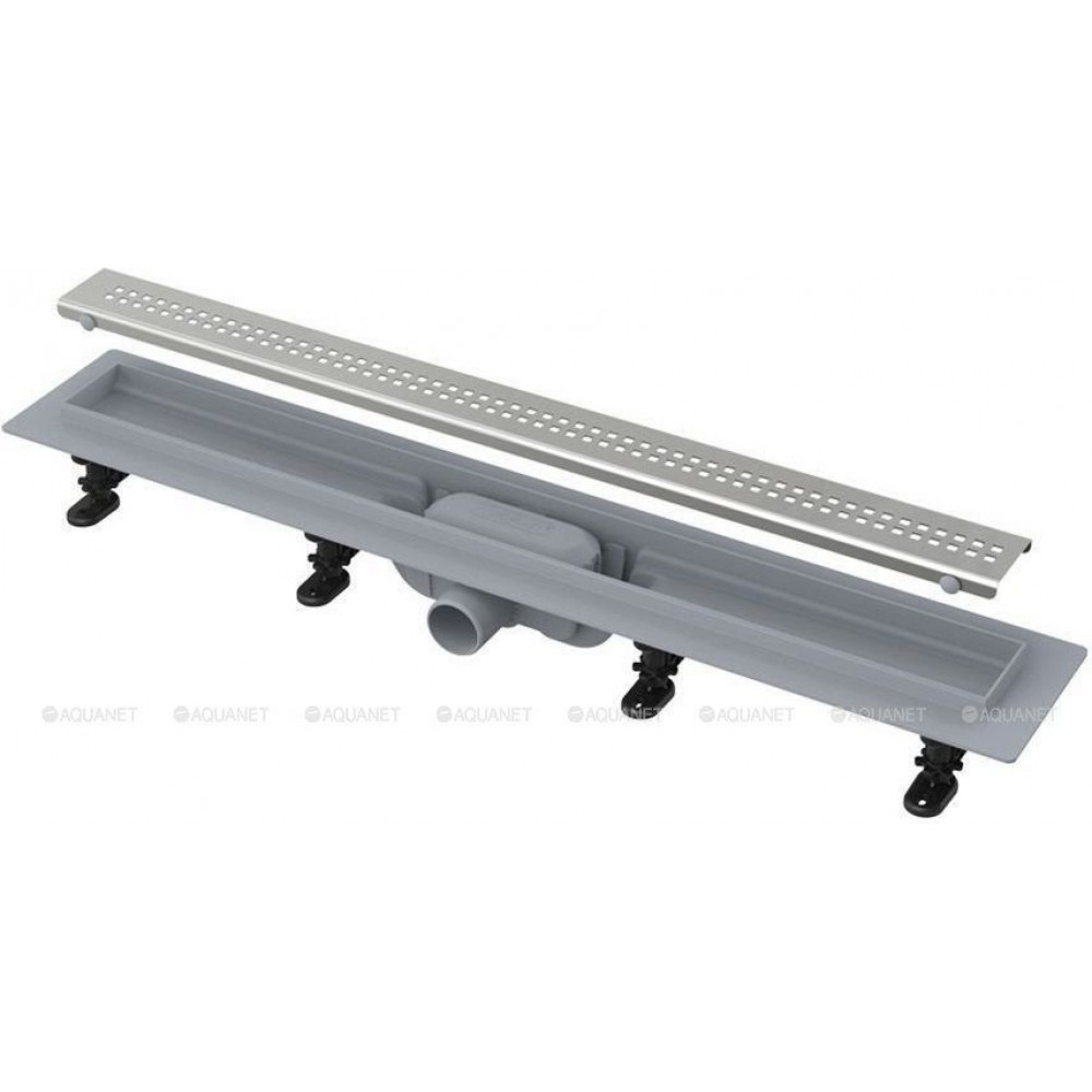 Водоотводящий желоб AlcaPlast Simple с порогами 950 мм APZ9-950M