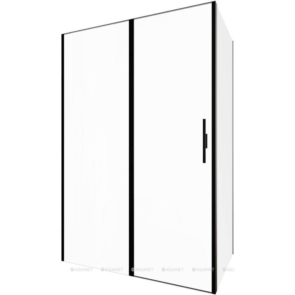 Душевое ограждение Allen Brau Priority 1400х900 мм 8 мм черный браш 3.31036.BBA/3.31045.BBA