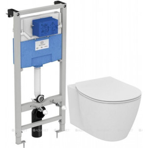 Комплект инсталляции 3 в 1 Ideal Standard ProSys (Рама R020467 + Унитаз E047901 + Сиденье E772401) E211601 Комплект инсталляции 3 в 1 Ideal Standard ProSys (Рама R020467 + Унитаз E047901 + Сиденье E772401) E211601