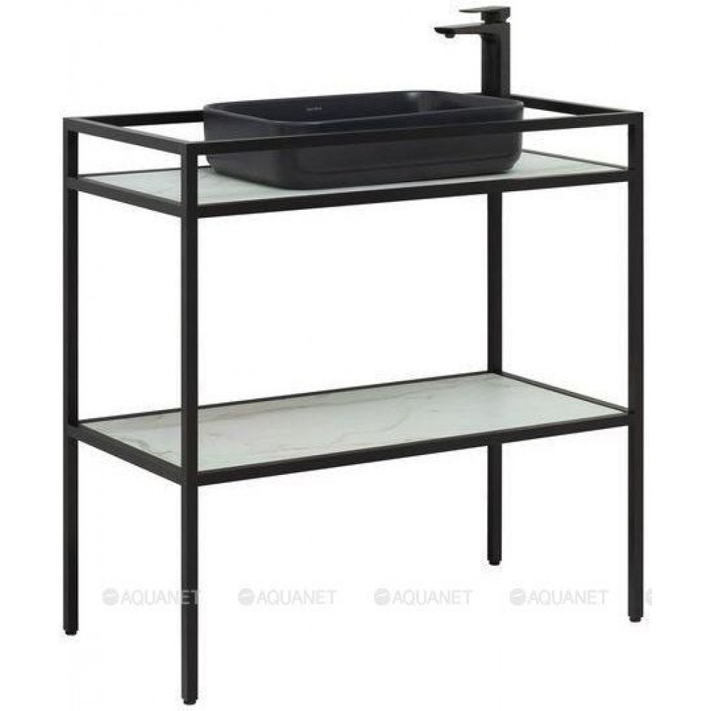 Консоль напольная Allen Brau LIBERTY 90 черный браш 1.33004.BB