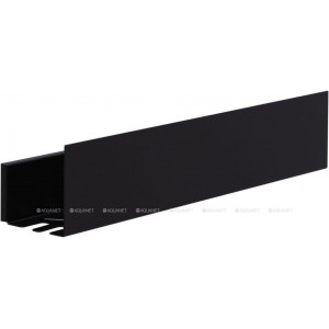 Полка Aquanet Магнум Н 600х120х100 мм черный матовый 00341532 Полка Aquanet Магнум Н 600х120х100 мм черный матовый 00341532