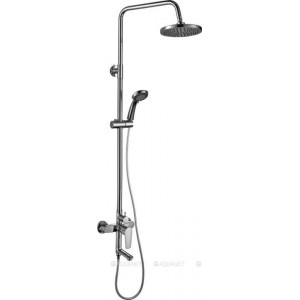 Душевая система Rossinka Silvermix S35-46 со смесителем для ванны и верхним душем хром S35-46 Душевая система Rossinka Silvermix S35-46 со смесителем для ванны и верхним душем хром S35-46