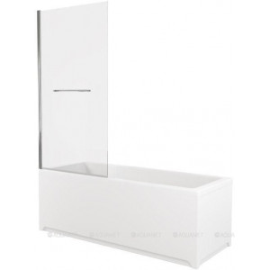 Шторка на борт ванны Allen Brau Priority 800x1500 мм стекло Optiwhite хром 3.31023.00 Шторка на борт ванны Allen Brau Priority 800x1500 мм стекло Optiwhite хром 3.31023.00