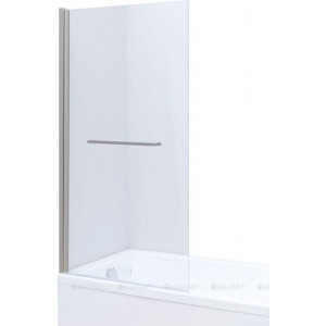 Шторка на борт ванны Allen Brau Priority 800x1500 мм стекло Optiwhite браш. ал. 3.31024.BA Шторка на борт ванны Allen Brau Priority 800x1500 мм стекло Optiwhite браш. ал. 3.31024.BA