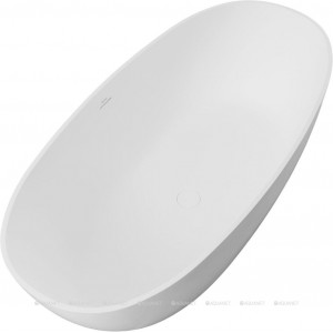 Ванна отдельностоящая Allen Brau Krion Oval 1710х820 мм белый матовый 2.35003.21