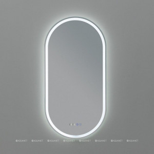 Зеркало Aquanet Монте 50x100 LED овальное 00288970 Зеркало Aquanet Монте 50x100 LED овальное 00288970